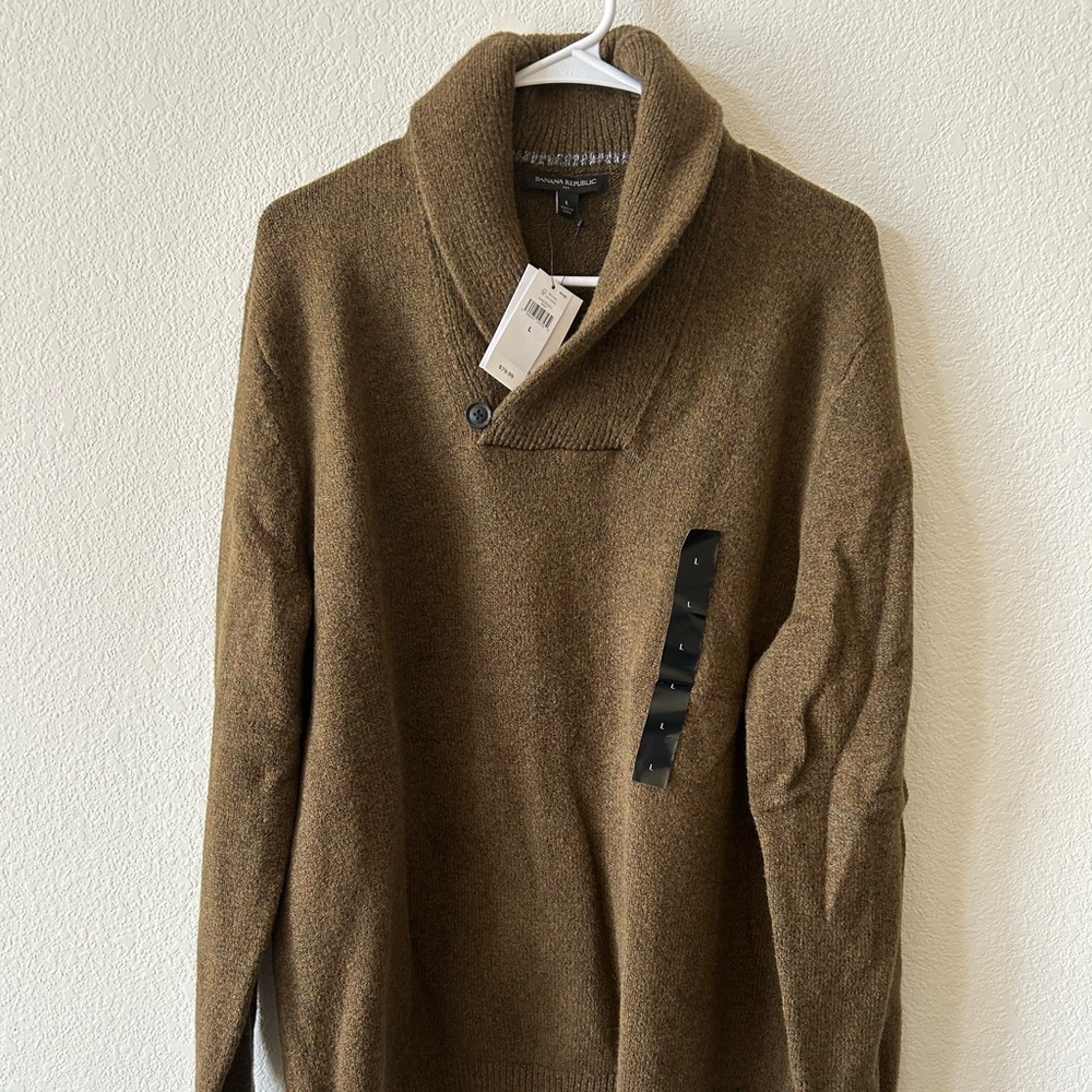 NWT Mens Banana Republic Sweater L